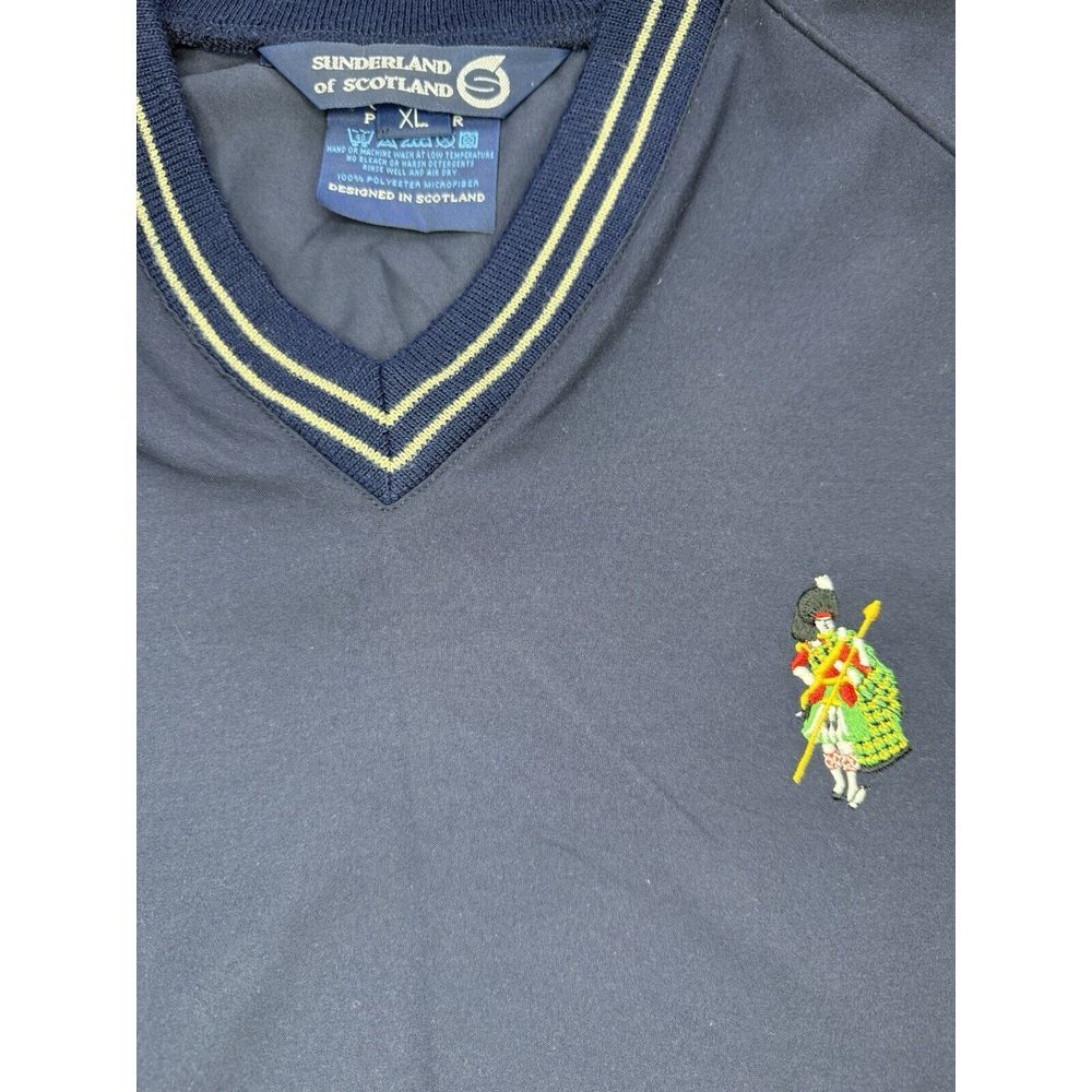 Sunderland‎ Of Scotland Windbreaker & Donald Ross Top SZ XL Kilted Golfer